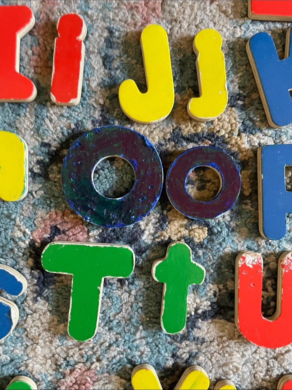 Melissa & Doug Wooden Magnetic Alphabet Letters - Multicolor Kids Toy